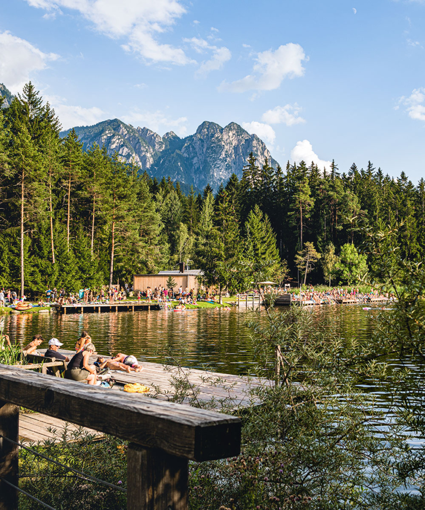 Voelser Weiher Schwimmen